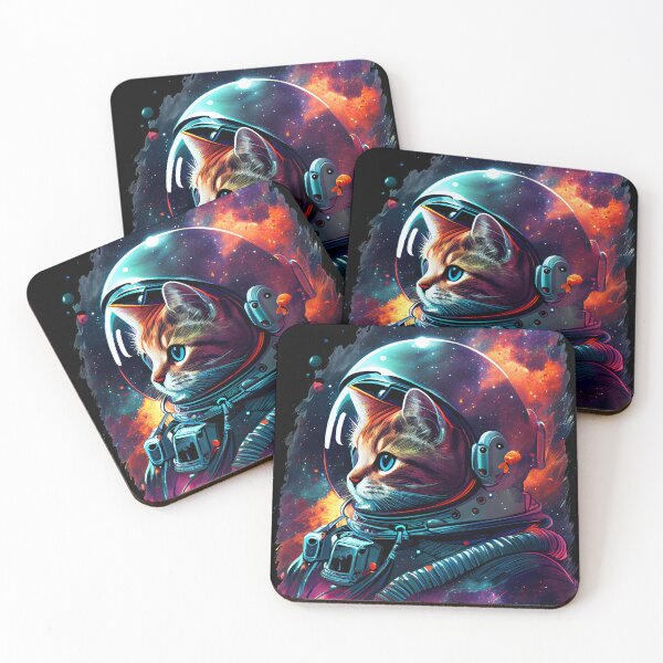 Item preview, Space cat designed and sold by KammyArt.