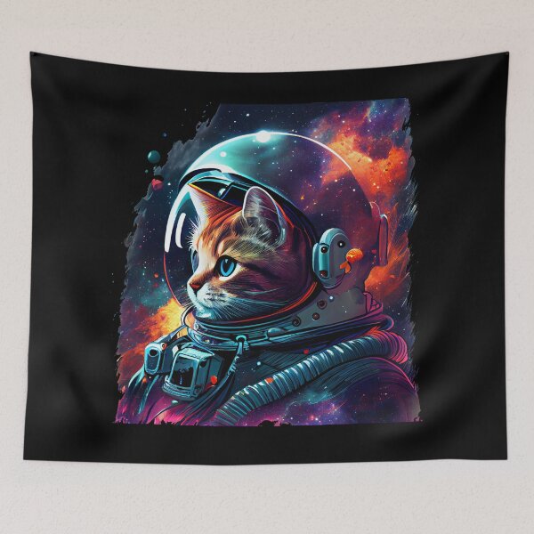 Item preview, Space cat designed and sold by KammyArt.