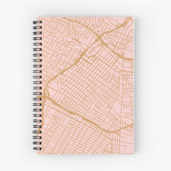 Item preview, Los Angeles map designed and sold by AnnaGo.