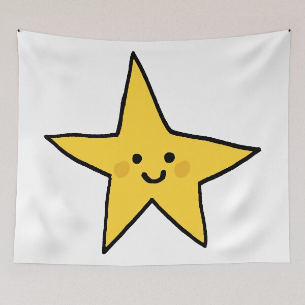 Item preview, happy star designed and sold by Matthew Taylor Wilson.
