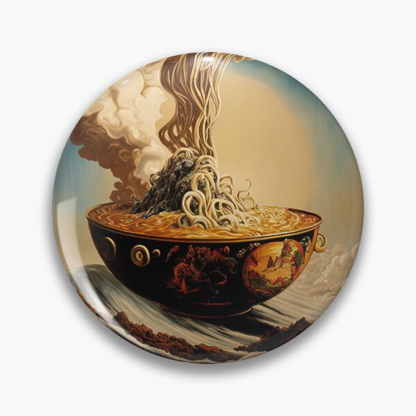 Item preview, Ramen - Experience the noodly rapture (no text) designed and sold by ai-datamancer.