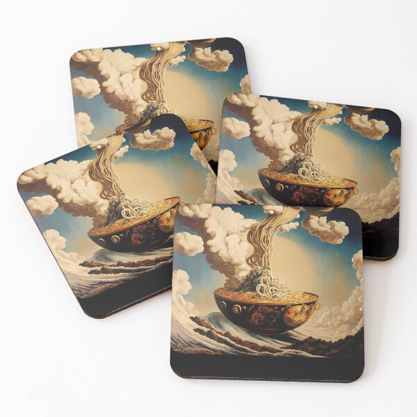 Item preview, Ramen - Experience the noodly rapture (no text) designed and sold by ai-datamancer.