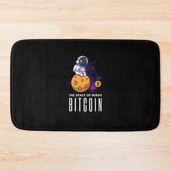 Item preview, Bitcoin -  the space of nerds. designed and sold by Life Stuff.
