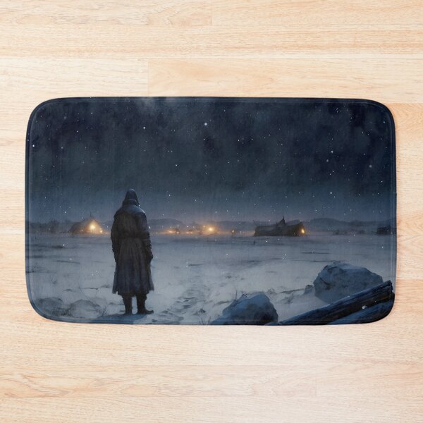 Item preview, "The Lone Hooded Man" designed and sold by mai-gallery.