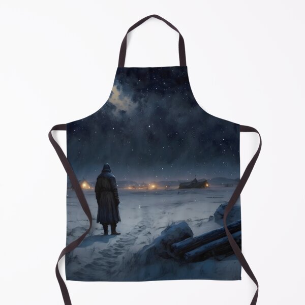 Item preview, "The Lone Hooded Man" designed and sold by mai-gallery.