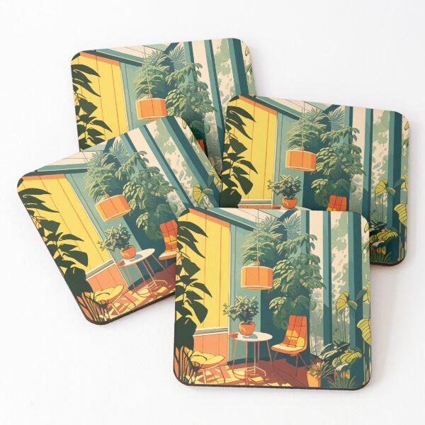 Item preview, Vintage Sunroom with Plants designed and sold by macaws.