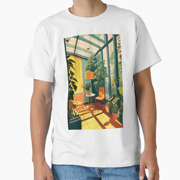 Item preview, Vintage Sunroom with Plants designed and sold by macaws.