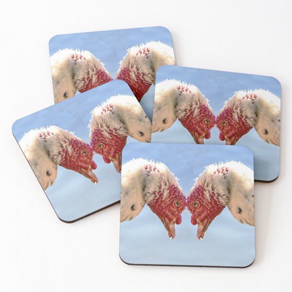 Item preview, Muscovy Ducks Go Head To Head designed and sold by CarolM.