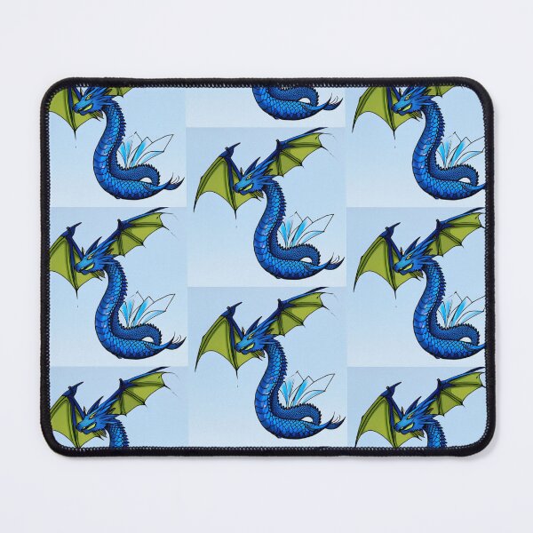 Item preview, Winged Blue Asian Dragon designed and sold by PlayDifferent ⭐⭐⭐⭐⭐.
