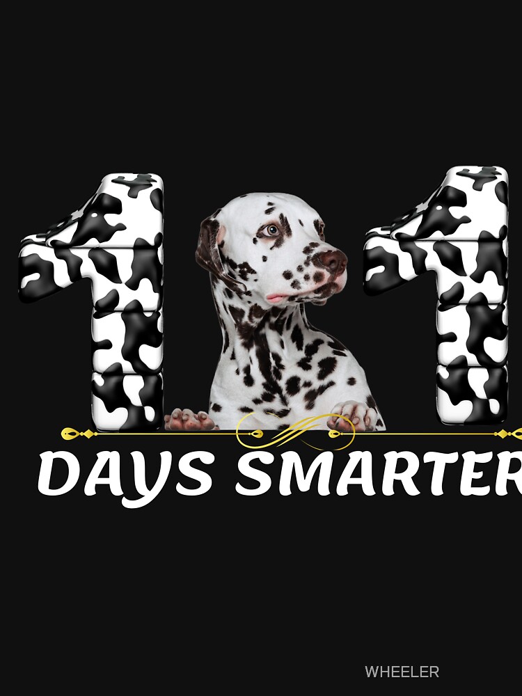 101 Days Of School Dalmatian Dog 100 Days Smarter Teacher Kids