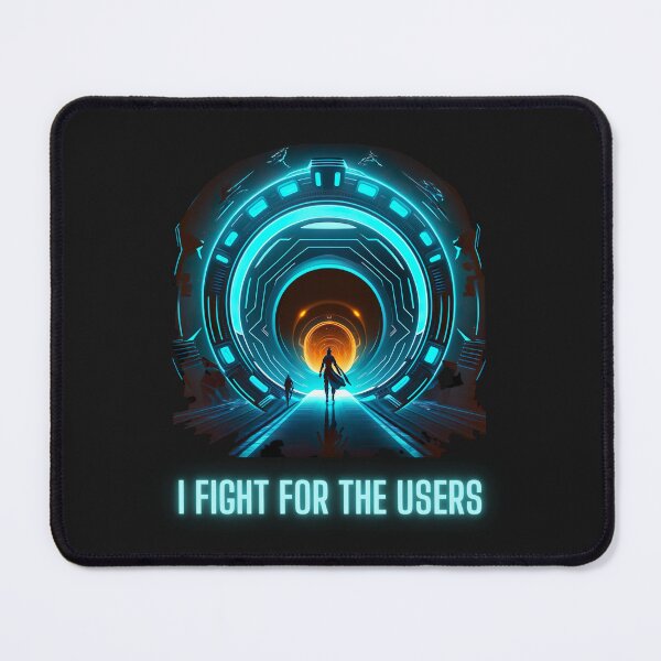 Item preview, I Fight for the Users - Tron Inspired designed and sold by VectorBurn.