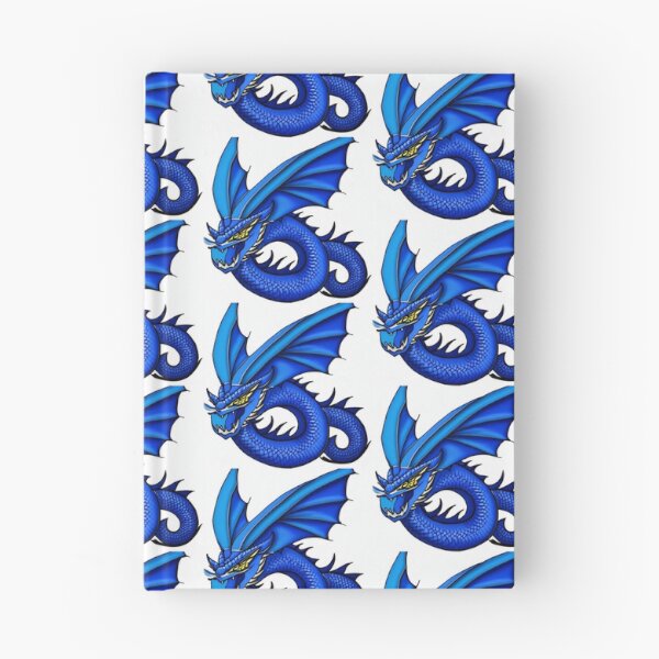 Aperçu de l'œuvre Dragon bleu asiatique créée et vendue par PlayDifferent ⭐⭐⭐⭐⭐.