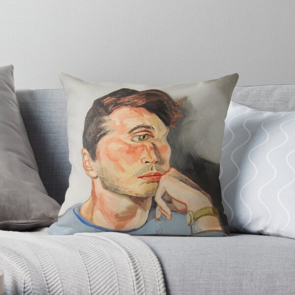 Handsome Cyclops Throw Pillow