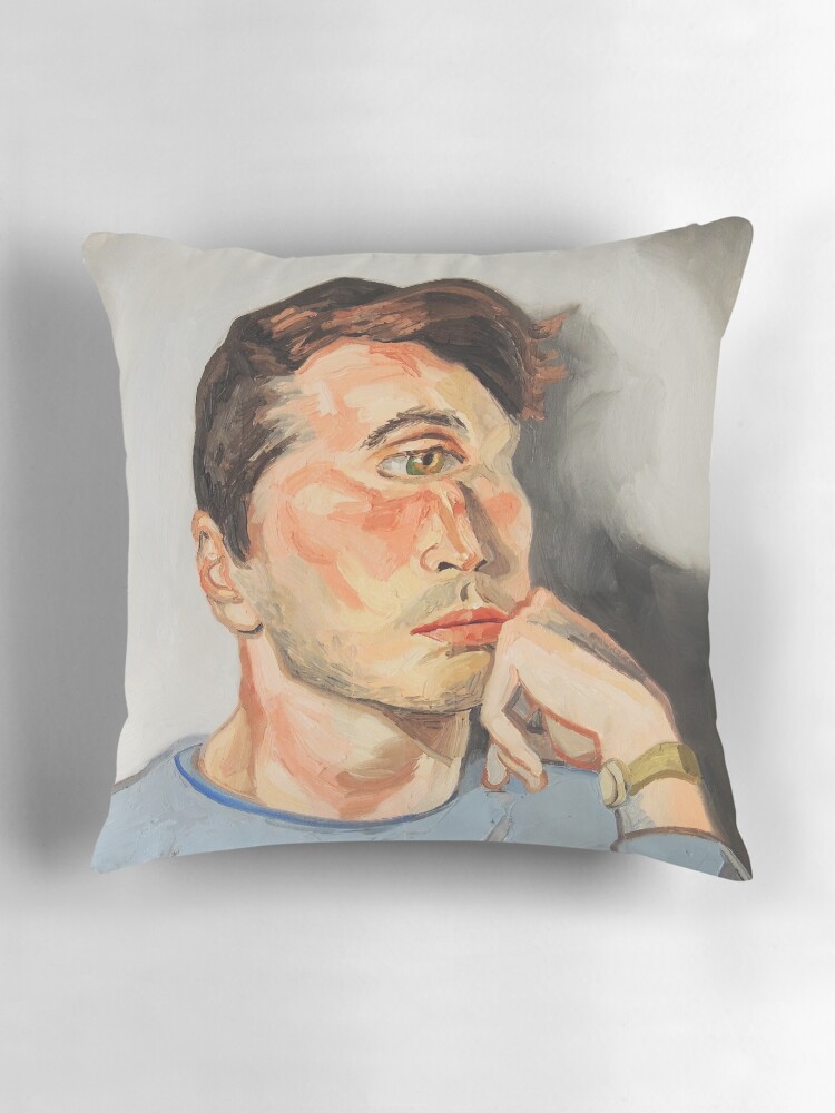 Thumbnail 3 of 4, Pillow, Handsome Cyclops designed and sold by BlueStarseed.