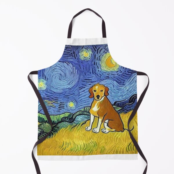 Item preview, Vincent van Gogh: The Dog Starry Night Art designed and sold by Parparaway.