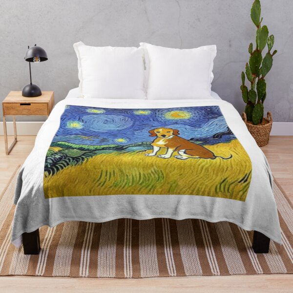 Item preview, Vincent van Gogh: The Dog Starry Night Art  designed and sold by Parparaway.