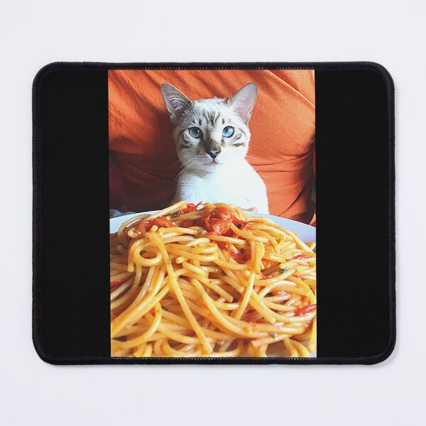 Item preview, Cute Cat eating spaghetti designed and sold by BDG06.