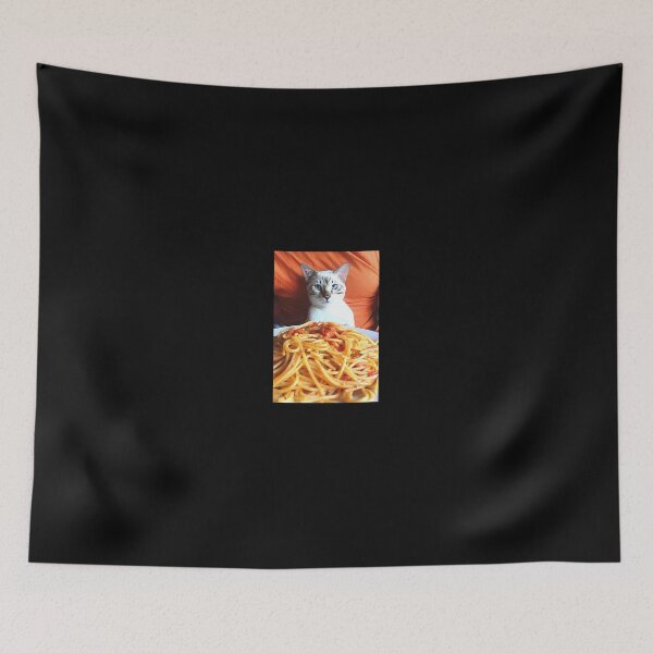Item preview,  Cute Cat eating spaghetti designed and sold by BDG06.