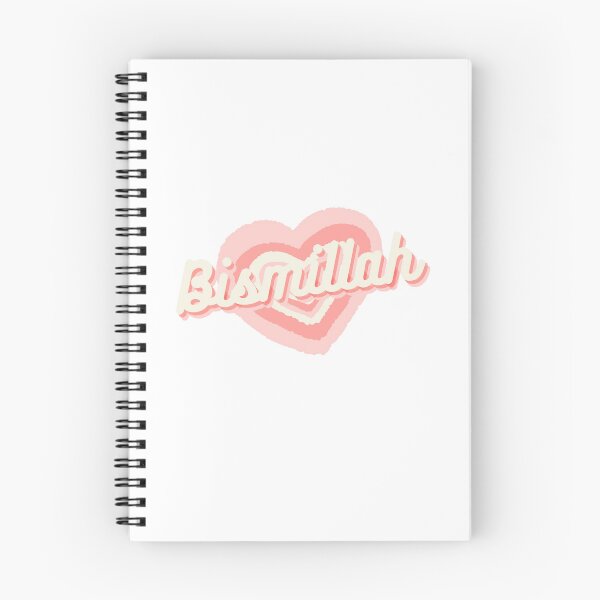 Item preview, BISMILLAH (Pink Heart) designed and sold by HijabieUkhty.