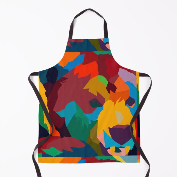 Item preview, Grizzly Bear with Colorful Mountain Scenery designed and sold by GrizzlyMountain.