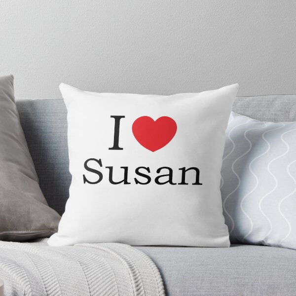 Item preview, I Love Susan - With Simple Love Heart designed and sold by theredteacup.