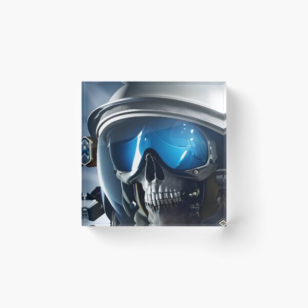 Item preview, Skull Astronaut designed and sold by SpaceboxX.
