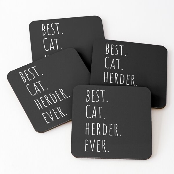 Item preview, Best Cat Herder Ever - cat lover - cat owner - pet sitter designed and sold by EvergreenWhimsy.
