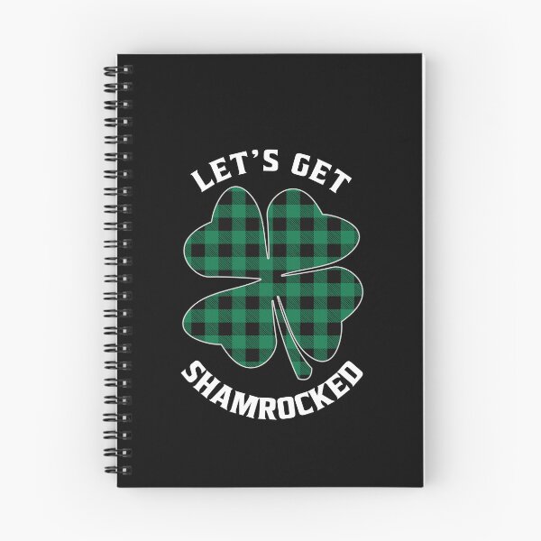 Item preview, Let's Get ShamRocked Green Plaid Funny St. Patrick's Day Irish Lucky Clover designed and sold by PrintOfi.