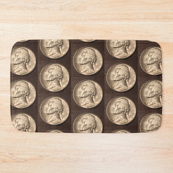 Item preview, 1945 S Jefferson Nickel designed and sold by coinsxcrochet.