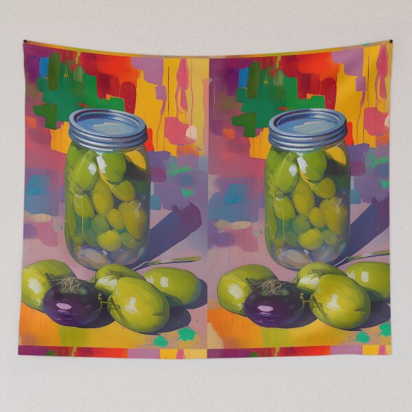 Item preview, Pickling veggies. Colourful Food Composition. designed and sold by FewBits.
