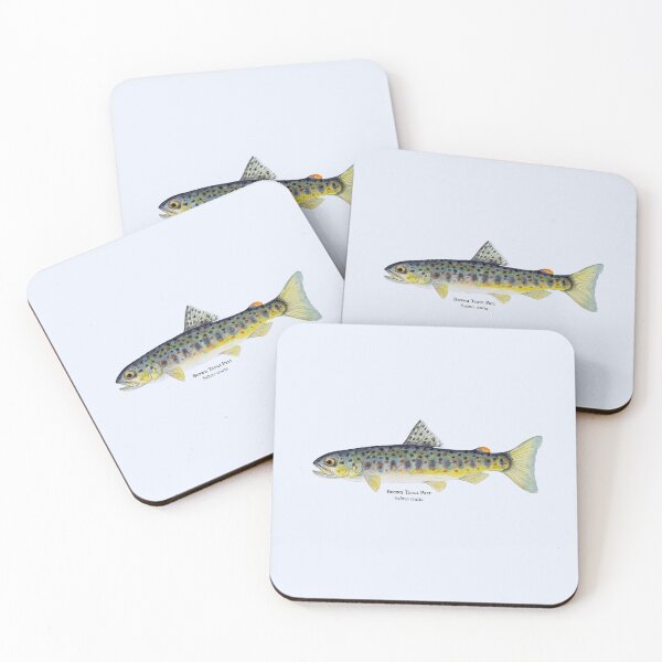 Item preview, Brown Trout Parr Painting designed and sold by Stephen Emms.