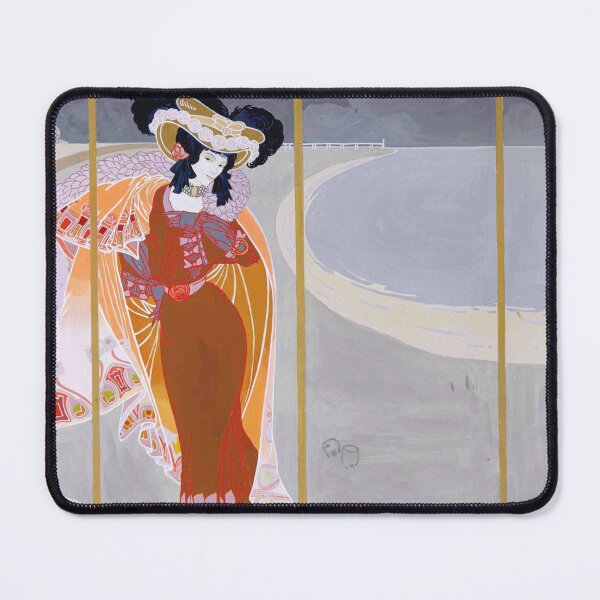 Item preview, Élégante sur la plage by Georges de Feure designed and sold by ArtExpression.