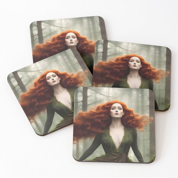 Item preview, The Nymph Daphne Running through the Woods designed and sold by DreamyEscapism.