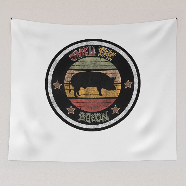 Item preview, Retro Sun Smell The Bacon designed and sold by GarnersDesigns.