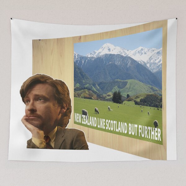 Item preview, New Zealand Scotland Poster Flight Conchords ver.1 designed and sold by loganferret.