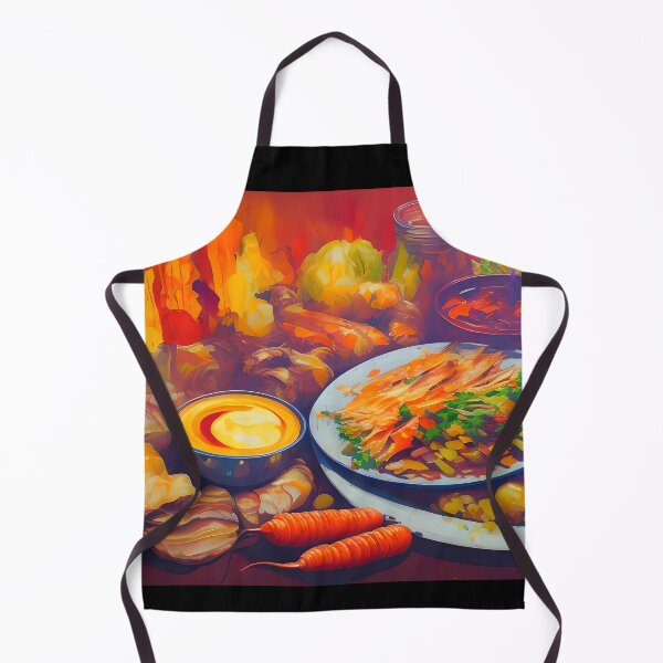 Item preview, Sunday Roast. Colourful Food Composition. designed and sold by FewBits.