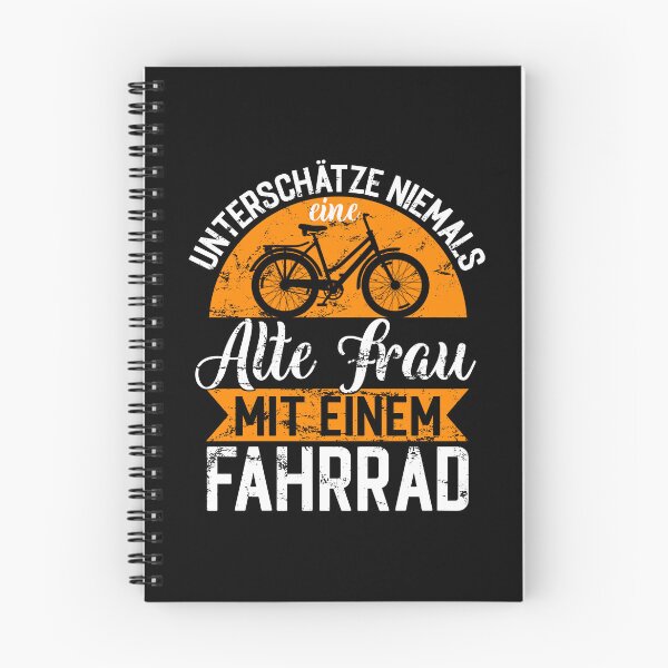 Item preview, Never underestimate an old woman with a bike gift idea designed and sold by StrongShirts.