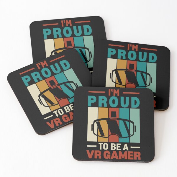Item preview, Proud To Be A VR Gamer Virtual Reality Humor VRComedy Meme Gamer designed and sold by DadJokeDescript.
