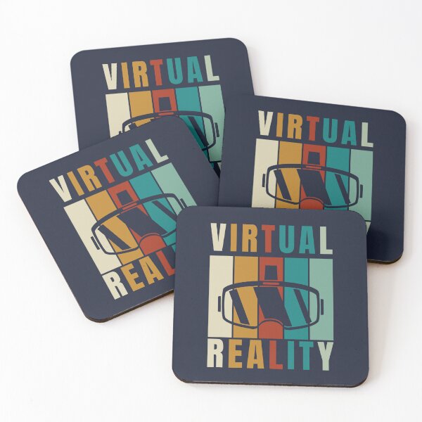 Item preview, Colorful Virtual Reality Gamer VR Social Headset Chat Party Virtual Reality Humor VRComedy designed and sold by DadJokeDescript.
