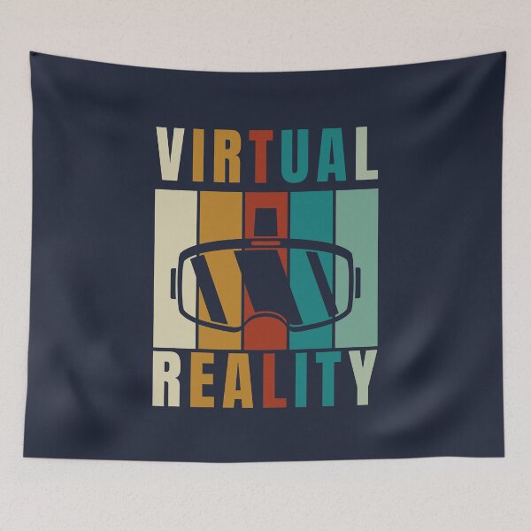 Item preview, Colorful Virtual Reality Gamer VR Social Headset Chat Party Virtual Reality Humor VRComedy designed and sold by DadJokeDescript.