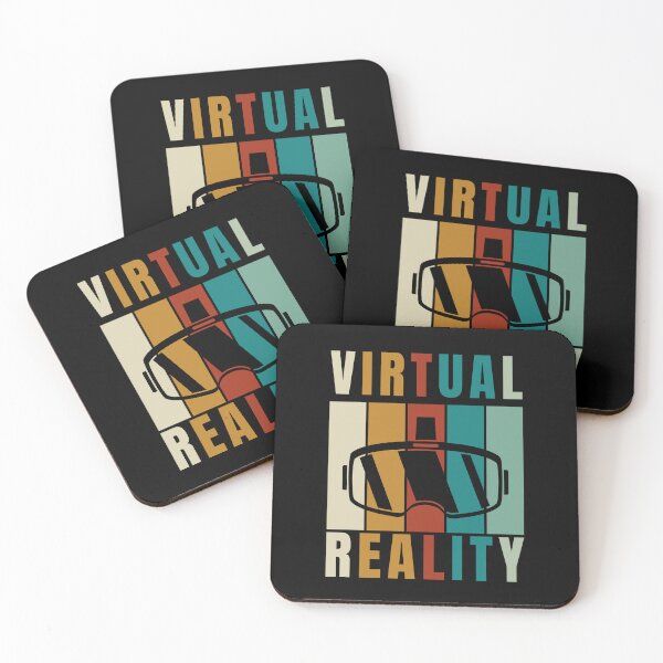 Item preview, Colorful Virtual Reality Gamer VR Social Headset Chat Party Virtual Reality Humor VRComedy designed and sold by DadJokeDescript.