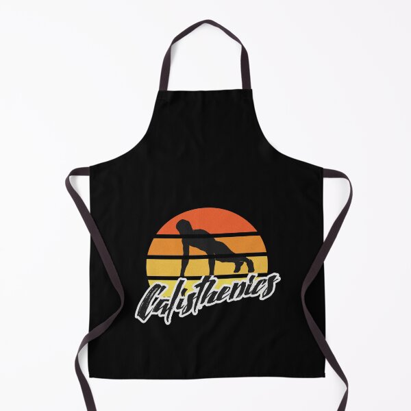 Item preview, Calisthenics Push Up Retro Sunset Street Workout designed and sold by StrongShirts.