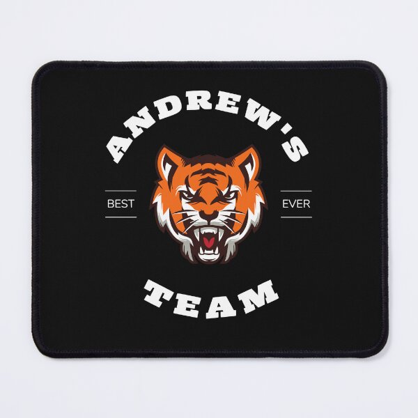 Item preview, ANDREW NAME: ANDREW'S TEAM TIGER DESIGN. designed and sold by AlexRelax.