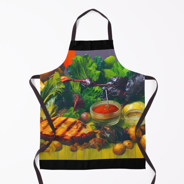 Item preview, Sunday Roast. Colourful Food Composition. designed and sold by FewBits.