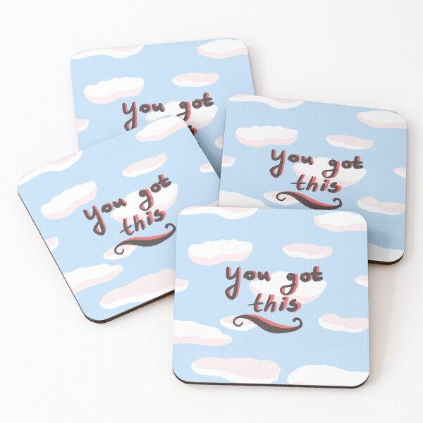 Item preview, YOU GOT THIS motivational quote designed and sold by pinkyfish1010.