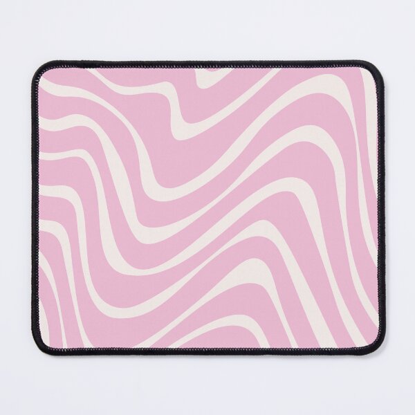 Item preview, groovy pattern soft pink aesthetic pattern designed and sold by Creative Brat Design Studio.