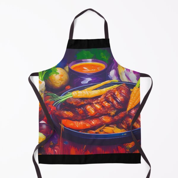 Item preview, Sunday Roast. Colourful Food Composition. designed and sold by FewBits.