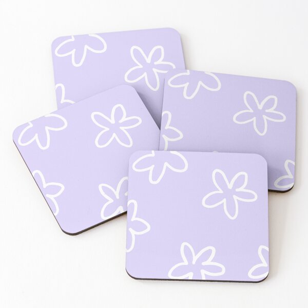 Item preview, periwinkle flower pattern designed and sold by Creative Brat Design Studio.