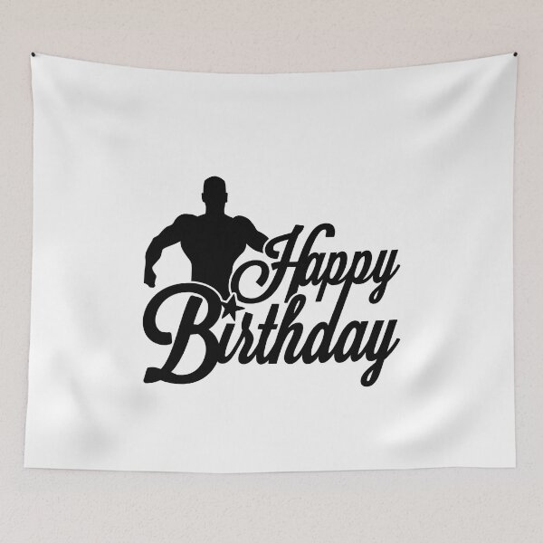 Item preview, Birthday T-Shirt, Happy Birthday T-shirt, bodybuilders theme, Birthday Gift, Design for Man and Ladies ,Boy and Girl ,Classic T-Shirt Gift designed and sold by sixday 7day.