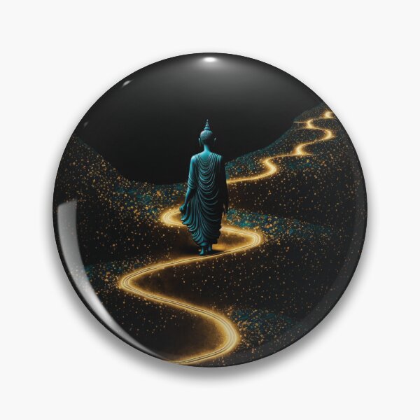 Item preview, Buddha Walking The Golden Path designed and sold by Plumtree81.